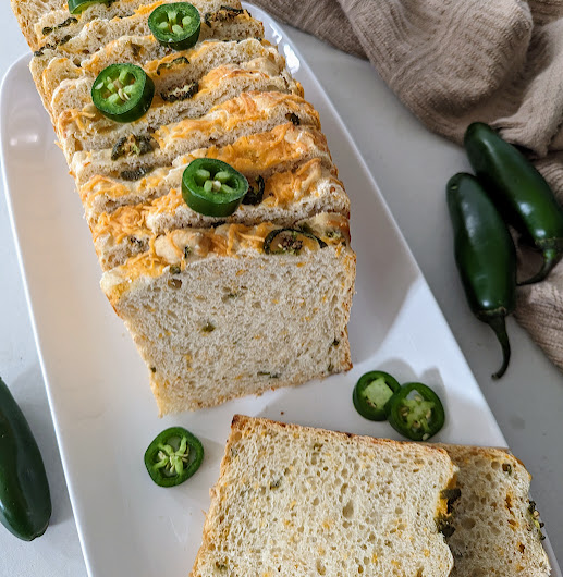 Jalapeño Cheddar Cheese Bread 